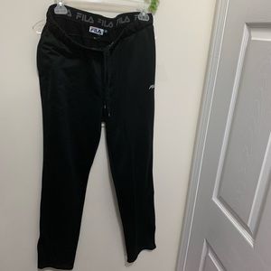 Fila Reflective Logo Drawstring Pants